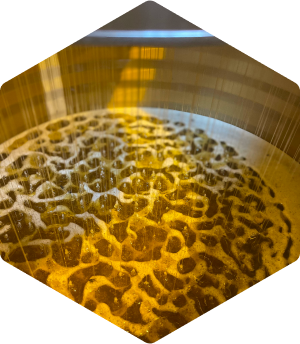 filtrado miel lavanda